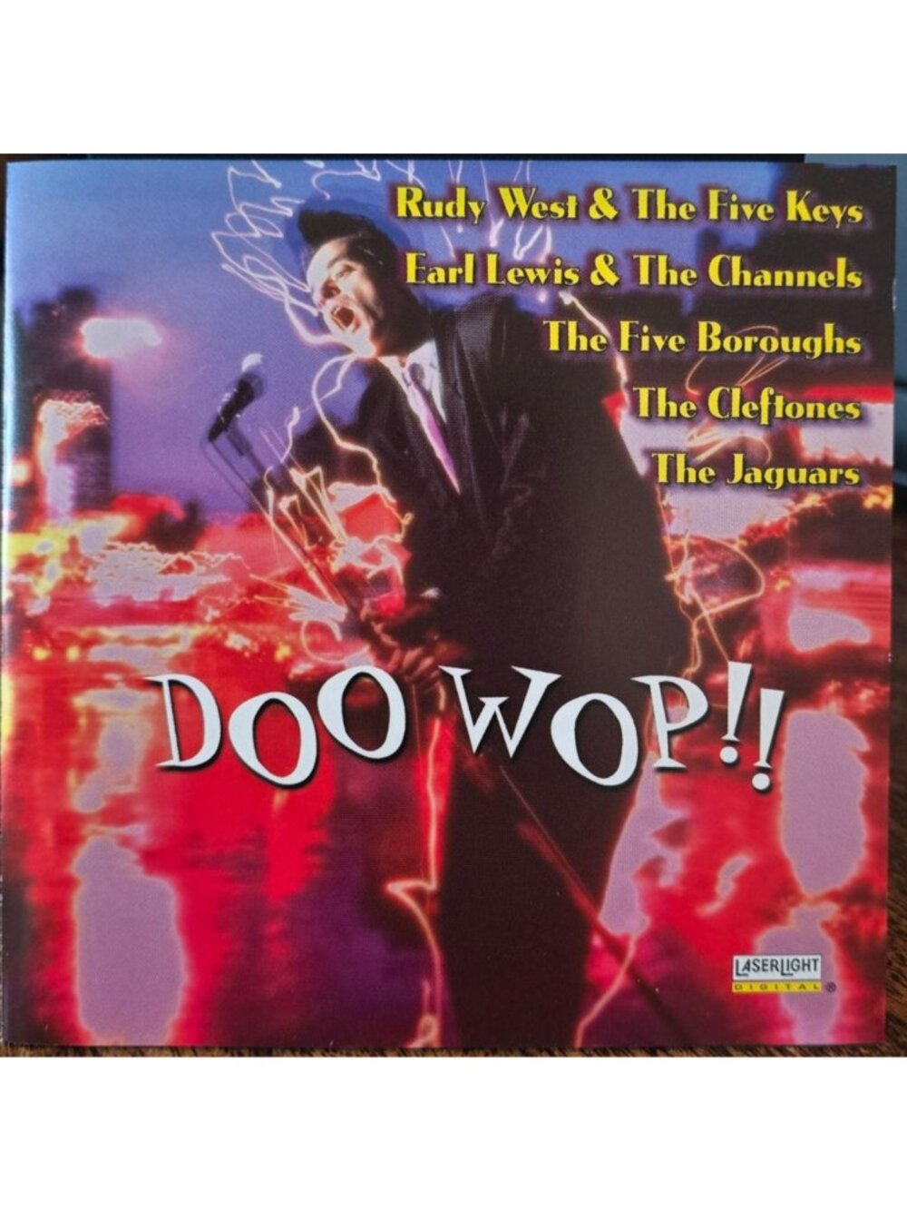 Doo Wop Compilation CD Featuring Rudy West Earl Lewis The Jaguars & More 37828cd